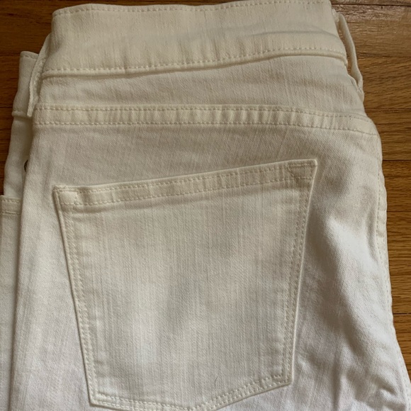 J Crew White Bootcut Jeans 28/29 - Picture 5 of 5